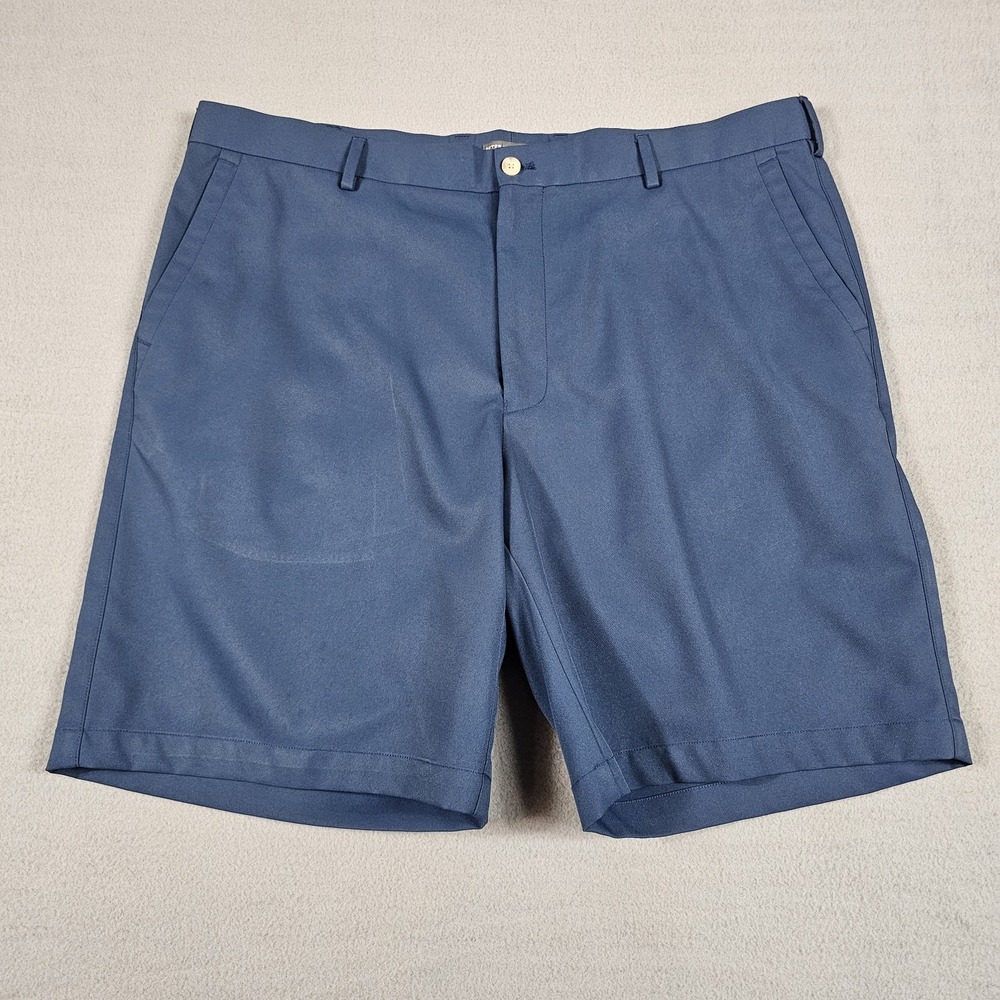 Peter Millar Mens 40 Blue Performance Golf Shorts Stretch